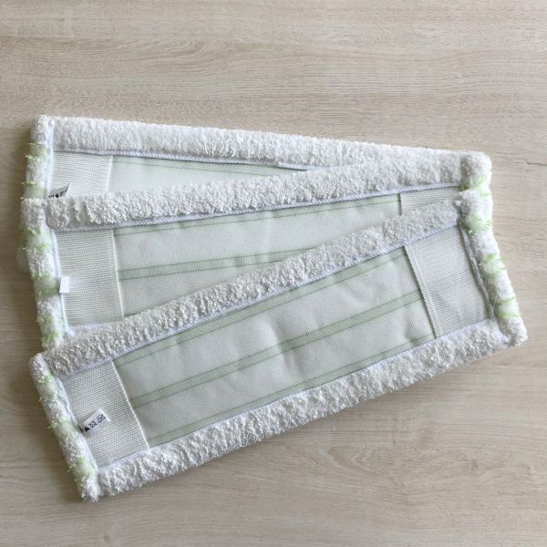 100% polyester absorb water flat mop house keeping wet mop Chinese suppiler with scrape