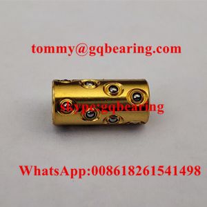 10mm Length Bronze BK3510A Ball Cage Bearing Linear Motion Bearings