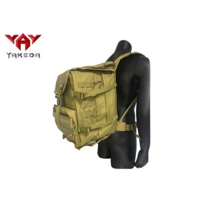 PVC Military Grade Laptop Tactical Day Pack / Molle Trekking Backpack