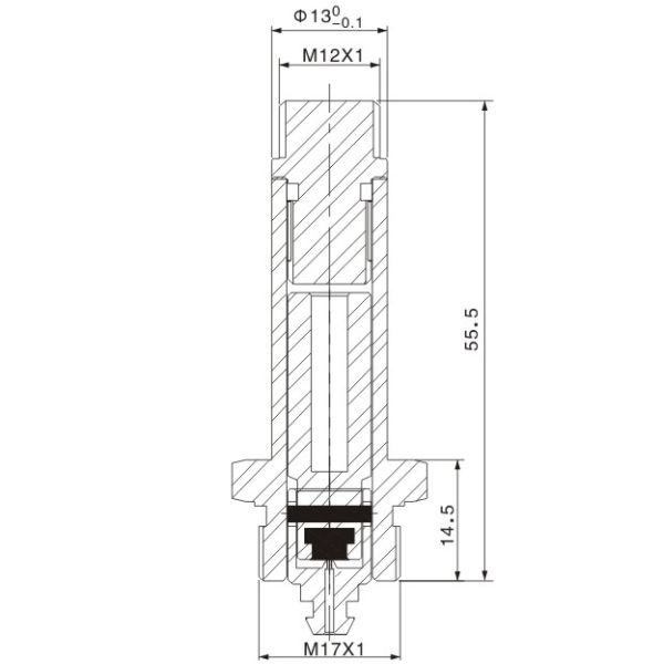 M17 Thread LPG CNG Repair Kit 2/2 Way Normally Closed Solenoid Valve Armature