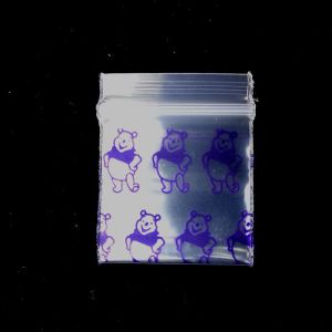 Resealable Seal Magic Mini Plastic Zipper Bags Customized Design