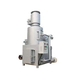 7.5kw Secondary Combustion Chamber High Temperature Treatment Machine for Solid