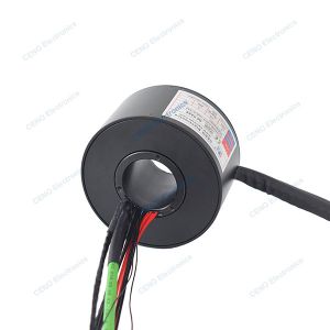 Low Temperature Slip Ring with Ethernet signal and Conductive Connector