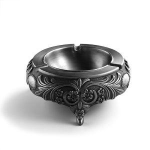 Customized 60mm Height Metal Pocket Ashtray Censer Design