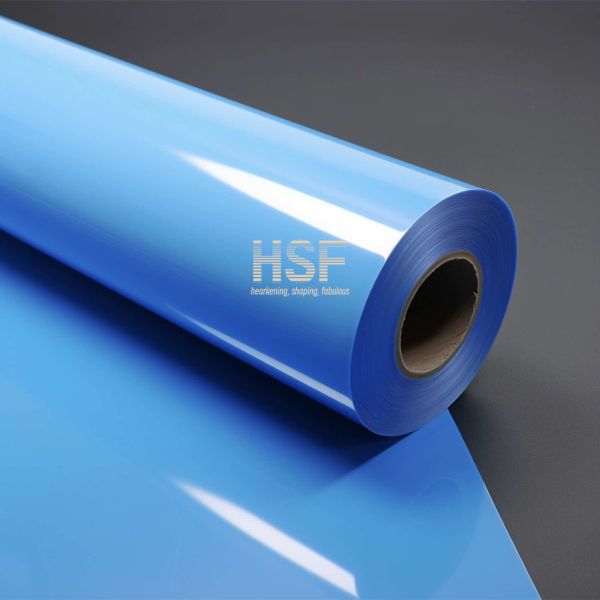 60 Micron Opaque Blue Coated PE Release Film Width Range Up To 2000mm