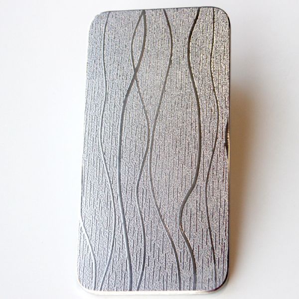 Scratch-Proof Stainless Steel Sheet Embossed Metal Sheet Texture for Kitchen Countertops