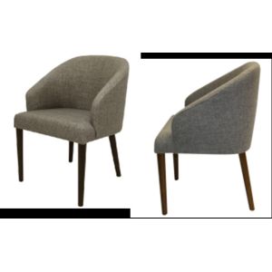 Scratchproof Leisure Velvet Armchair ISO 9001 ISO18001 Restaurant Lounge Chairs