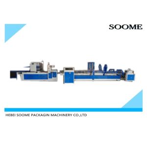120m/Min Corrugated Paperboard Folder Gluer Machine