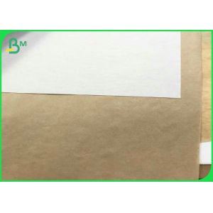 35gram 40gram 50gram mg Virgin Brown Kraft Paper Food Grade One Side Coated