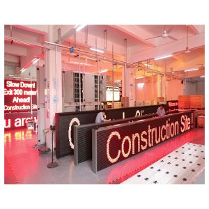 VMS LED Display Variable Message Sign with 100,000 Hours Life Span 16*8 Resolution and 8*16 Specification