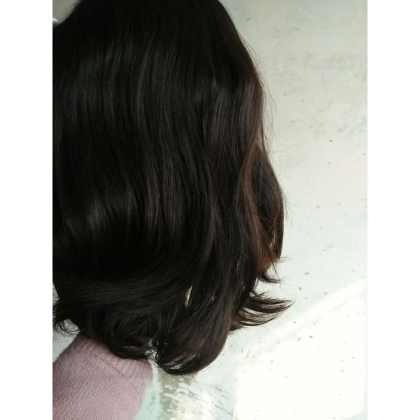 Brazilian Virgin Human Hair Kosher Wigs Naturual Color Natural Straight