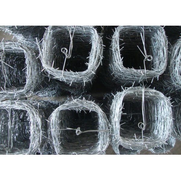 Buy Fencing 3.4mm High Tensile Barbed Wire Oxidation Protection at wholesale prices