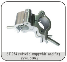 Buy 500kg Aluminum Heavy Duty Dual Swivel Clamps Speaker Hangers at wholesale prices
