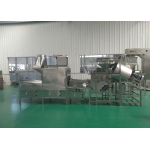 304 Stainless Steel Peanut Frying Processing Line 500kg/h  1000kg/h Capacity