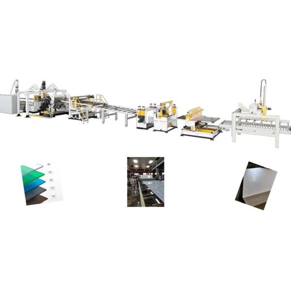 Buy PMMA PC  GPPS  ABS Plastic Plate Sheet Extrusion Line at wholesale prices