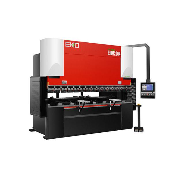Buy cnc hybrid press brake 6+1 Axis metal bending machine 220T CNC STEP system hybrid hydraulic press brake EHM2204 at wholesale prices