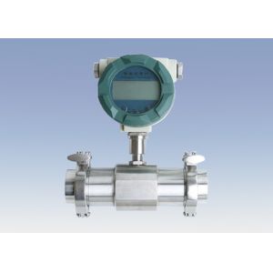oil flow meter with wafer connection 4~20mA output