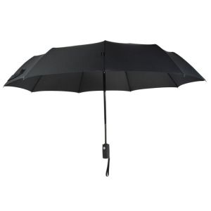 Full Automatic Foldable Umbrella 9 Panels Waterproof 3 Folding Umbrella