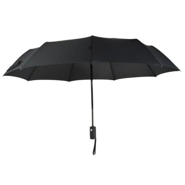 Full Automatic Foldable Umbrella 9 Panels Waterproof 3 Folding Umbrella