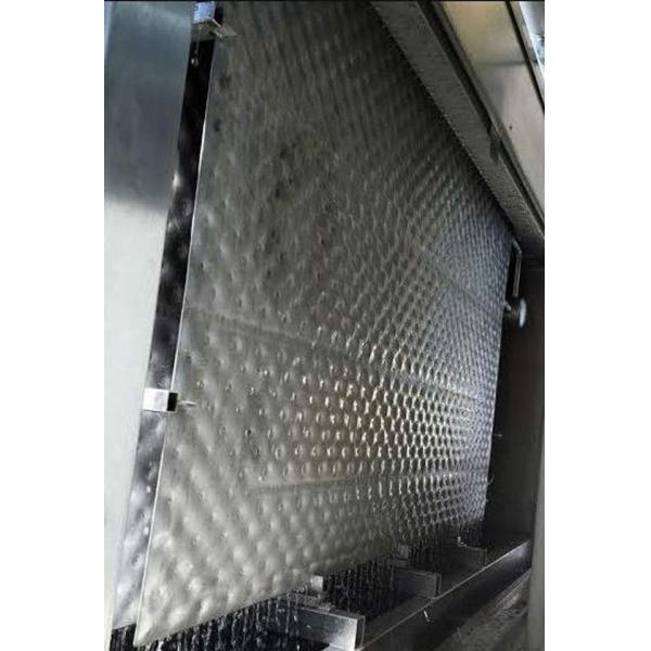 Double Embossed Pillow Plate 316L Falling Film Chiller