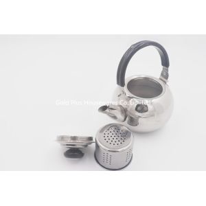 1L 0.19cbm Stainless Steel Whistling Kettle With Bakelite Handle