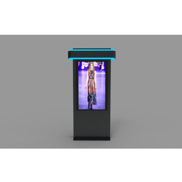 IP65 Weatherproof Outdoor LCD Digital Signage 1100:1 Contrast Ratio