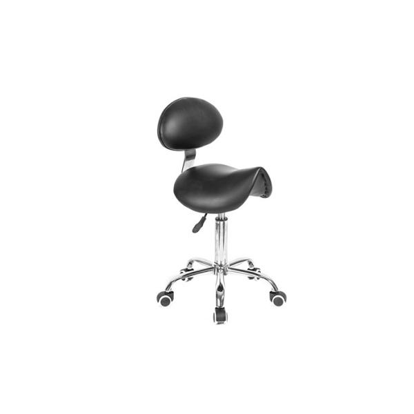 Buy ISO13485 Φ480mm Dental Nurse Office Hospital Furniture Chairs Stool With Backrest at wholesale prices
