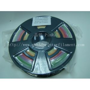 Quality PLA Multicolor Gradient 3d Printer Filament 1.75 / 3.0 Mm Wire Diameter for sale