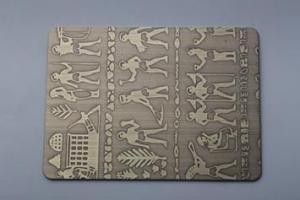 Buy Red Antique Bronze Copper Stainless Steel Sheet 1000-2000mm Width at wholesale prices