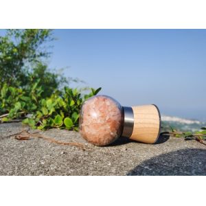 80ml Capacity Adjustable Salt and Pepper Grinder with Transparent Condiment