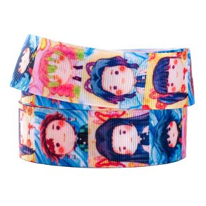 Wholesale High Quality 4cm printed polyester grosgrain ribbon