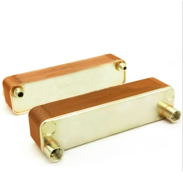 Buy High Efficiency Customized 316L Stainless Steel Copper Brazed Plate Heat Exchanger at wholesale prices