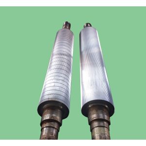 B Flute Hard Chrome Traditional Corrugating Roll