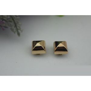 High end handbag decorative accessories gold 12 mm leather studs rivets with