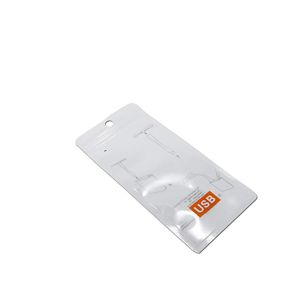 custom printed electrical cable accessories packing /USB data cable laminated