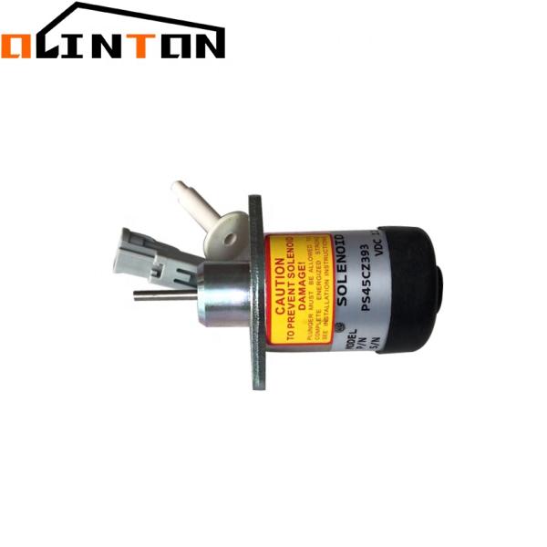 V2203L-DI 12V Power Stop Solenoid PS45CZ290 PS45CZ0254 PS45CZ250 for Skid Steer Parts