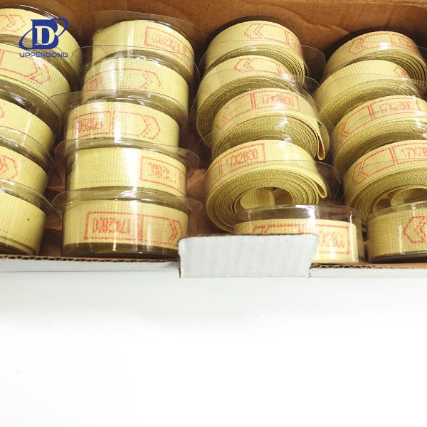 Yellow Aramid Fiber Yellow Tapes For Seamless Tobacco Conveying
