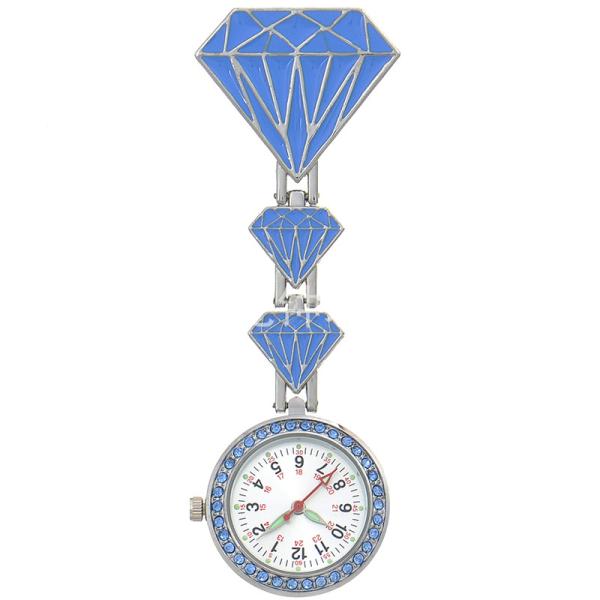 Cute Nurse watch Hard Plastic Cartoon image Nurse Hanging Watch Smiling Face