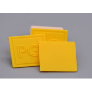High Resistance Silicone Stamp Screen Printed Patches With Raised Logo