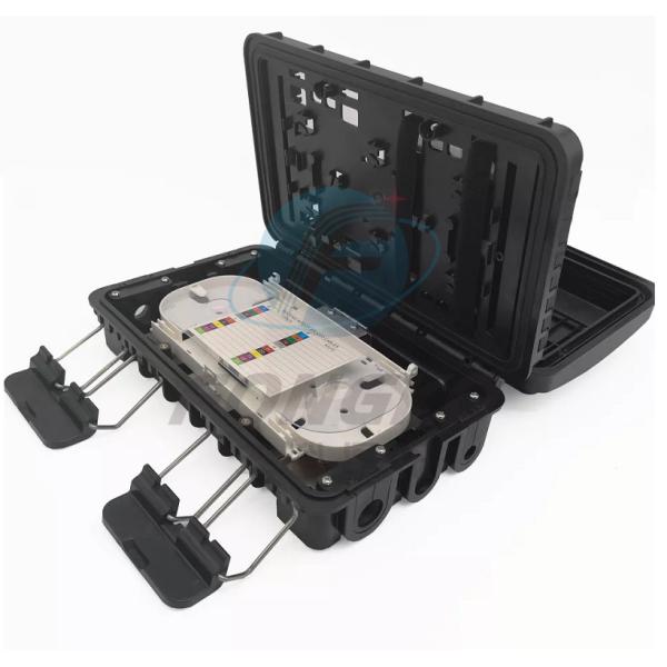 Buy Outdoor Fiber Optic Distribution Box with 1*16 PLC Splitter FTTH Pigtails Adapter CTO Box at wholesale prices