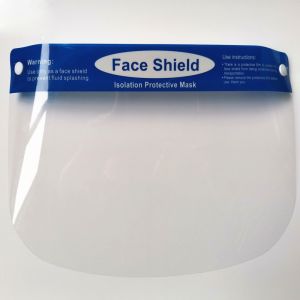 Hospital Medical Polycarbonate Face Shield , Anti Fog Face Shield Isolation