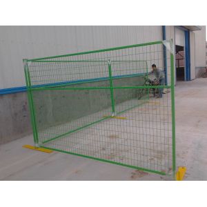 hot sale customization Canada PVC coated temporary fence china