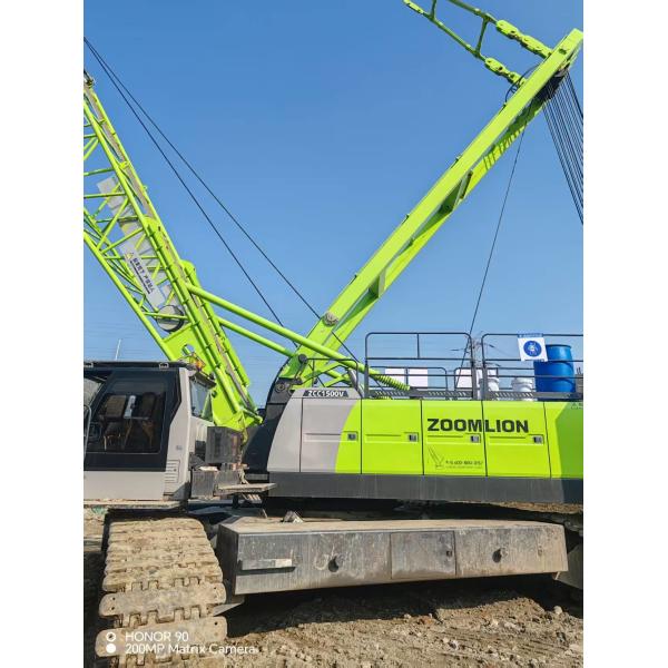 Lifting Machinery 150 Ton Crawler Crane ZCC1500V High Quality with After-sales Service