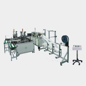China Full Automatic Mask Manufacturing Machine , Non Woven Mask Making Equipment on sale
