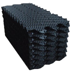 China 19mm Fluted PP Cooling Tower Filling Counter Flow Cooling Tower Fill on sale