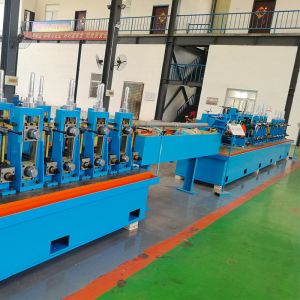 ERW141 Low Alloy Steel Pipe Manufacturing Machine 550kw Any Colour