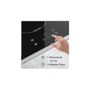 12 Inch 110V 50Hz Electric Double Burner Induction Cooktop