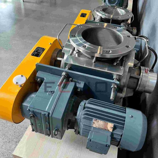 3.5bar Stainless Steel Granular Rotary Airlock Motor Medium Discharge High Pressure