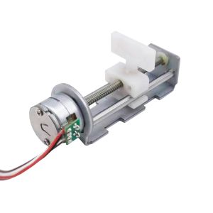 Quality 15mm Screw Slider 2 Phase Permanent Magnet Stepper Motor with 385mA Current and 0.02mm Resolution for sale