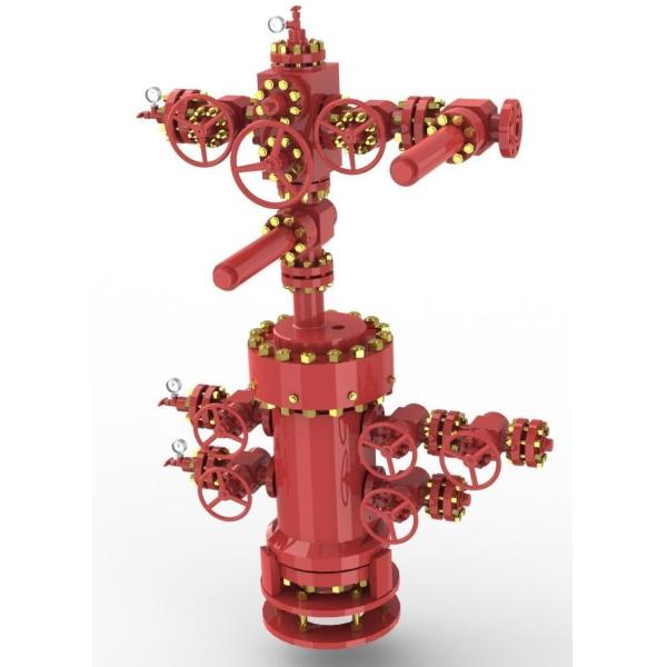 Buy Oilfield Drilling 2 1/16" API Wellhead X Mas Tree at wholesale prices